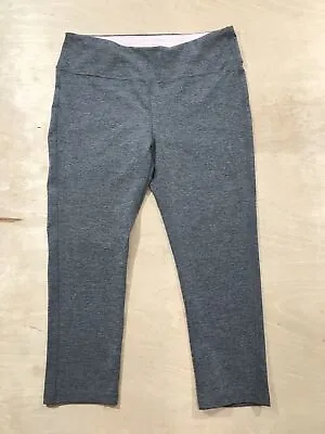 Marika Sport Women’s Size Large Gray Yoga Pants Capri Legging • $10