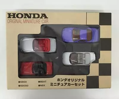 Set Of 4 Honda S800 S2000 Beat Nsx Original Miniature Car Toy Car • £89.53