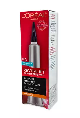 L'Oreal Revitalift Derm Intensives 10% Pure Vitamin C Concentrate 1.0oz/30ml New • $17.95