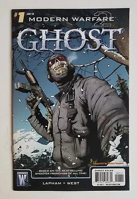 Modern Warfare 2 Ghost #1 Premier Issue Low Print Run DC Wilstorm Comics • $189.95