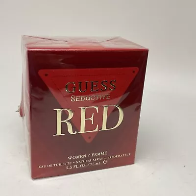 £29 • Buy GUESS SEDUCTIVE RED 75ml EDT Spray - NEW, Sealed, Damaged Boxes, See Photos