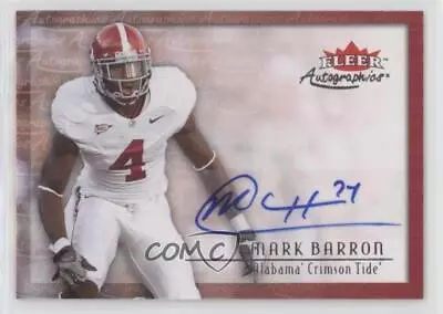 2012 Fleer Retro 2000 Autographics Mark Barron #00AU-MB Rookie Auto RC • $4.85