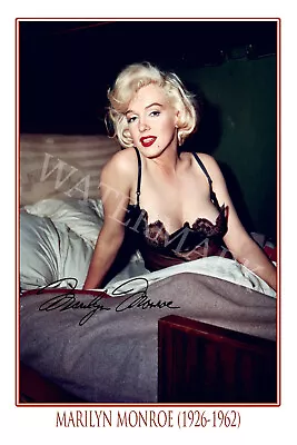 Marilyn Monroe Signed 12x18 Inch Photograph Poster - Top Quality • $28.95