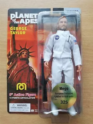 MEGO Planet Of The Apes 8 Inch Action Figure George Taylor [Euro Excl] Ltd /1000 • $31.10