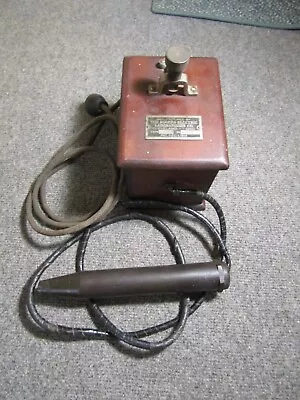 Rogers Electric Lab Type D ~ Medical Quackery Device ~ 1914 • $49.95