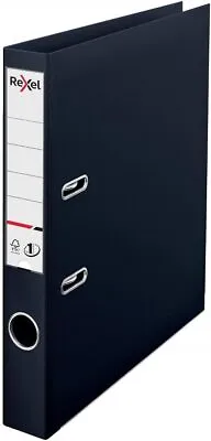 Rexel Choices A4 Lever Arch File 50mm Spine Black Document Organizer • £7.45