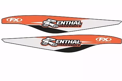 Factory Effex RENTHAL Swingarm Motocross Graphic Sticker Logo Adhesive Decal • $19.99