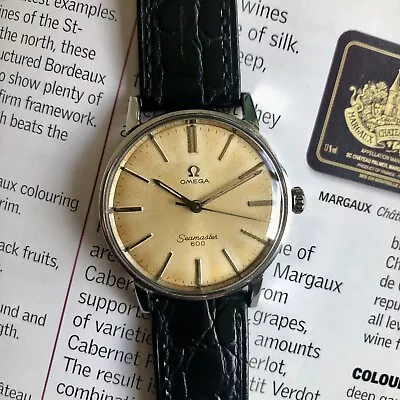 Omega Seamaster 600  Cal.601 Vintage Tropical Dial • $656