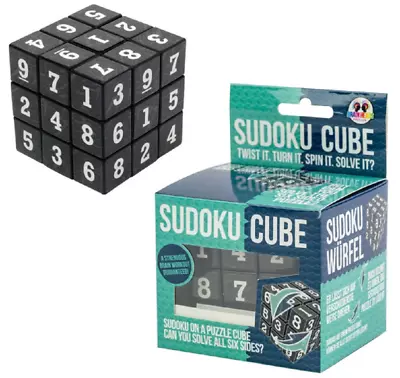 £7.49 • Buy Funtime Gifts Sudoku Cube - Pu4600 Puzzle Solve Rubix Fun Toy Colourful