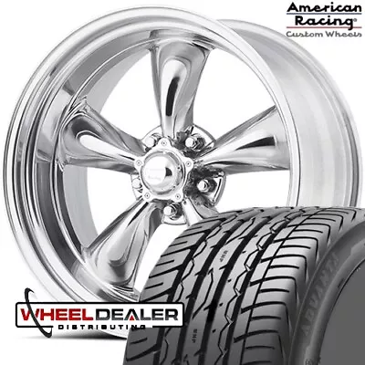 20 Inch American Racing Torq Thrust Polished Wheels W/tires Chevy C10 Truck 5lug • $2249