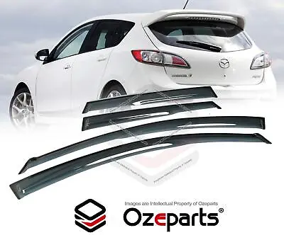 Weathershield Weather Shields Window Visor For Mazda 3 BL Series Hatch 2009~2013 • $53.86