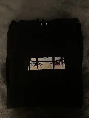 Itachi Uchiha Anime Hoodie | Satin Lined | Embroidered • $40