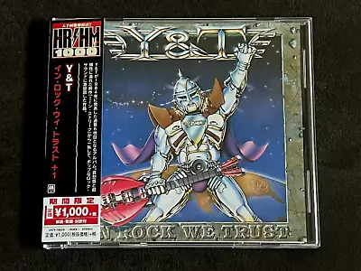 Y & T-In Rock We Trust-2018 CD Japan • $12