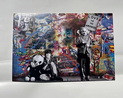 Mr Brainwash Show Card - Postcard - Print - 2010 - Love Is The Answer - Obey • £24.11