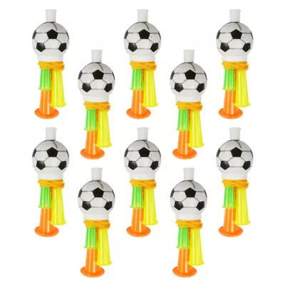  10 Pcs Airhorn School Party Whistle Football Child Toys Kids • £11.18