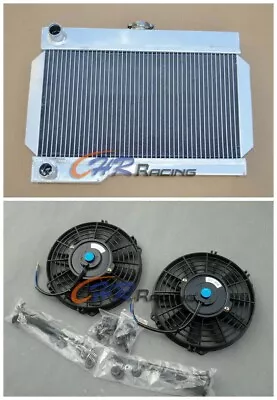 1962-1974 56MM Aluminum Radiator+FAN For ROVER MG MGB GT MT NIB 1963 1964 1965 • $160