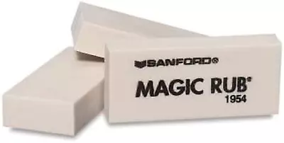 Sanford 70503 MAGIC RUB Art Eraser Vinyl 3/Pack - Erase Effortlessly • $17.81