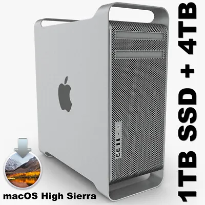 Apple Mac Pro 5.1 12-Core 2012 3.46GHz 128GB Ram 4TB -1TB SSD MacOS SNOW Leopard • £809.94