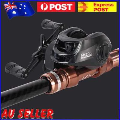 $17.30 • Buy Fishing Reel 7.2/1 Gear Ratio Baitcasting Reel Metal Max Drag 10kg For Beginners