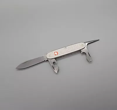 Victorinox Alox Soldier  Swiss Army Knife 93mm Silver Textured Alox Dated 19(97) • $89.99