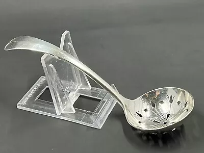 Vntg Mappin & Webb Princes Plate Pierced Bowl Ladle/Sifter Spoon-RATTAIL Pattern • $12.50