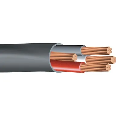 PER FOOT 6/3 NM-B Wire With Ground Non-Metallic Sheathed Cable Black 600V • $3.70