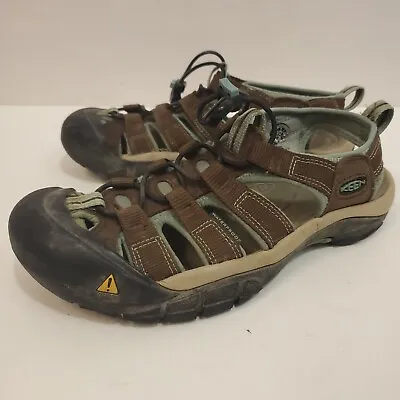 Keen Newport H2 Waterproof Hiking Sandals Womens Size 7 Washable Brown • $29.90