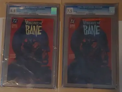 Vengeance Of Bane #1 - 3rd Print + 2nd Pirnt  - 1993 - Cgc  - See Pics!! • $110.38
