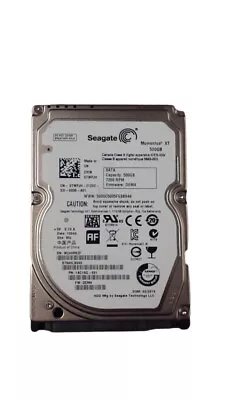 Lot Of 2 Seagate Momentus XT ST500LX003 500GB 2.5  SATA III Laptop Hybrid Drive • $18.98