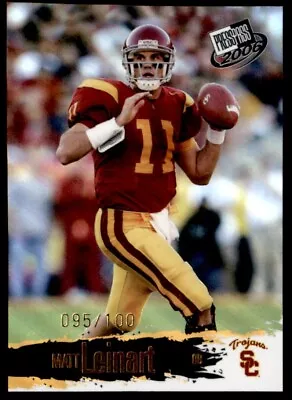 2006 Press Pass Reflectors Proof Matt Leinart 095/100 USC Trojans #P4 • $4.99