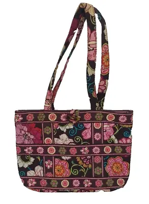 Retired Vera Bradley Purse Shoulder Bag Mod Floral Pink 2007 EUC • $24.95