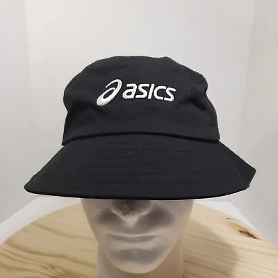 Vintage ASICS Black Bucket Hat Great Condition  • $20.87