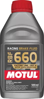 Motul Rbf 660 Racing Brake Fluid 500ml • $31.20