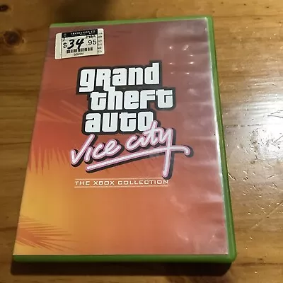 Grand Theft Auto GTA Vice City - Xbox Original - Manual Tested And Working • $20