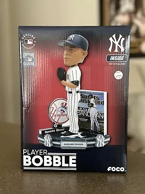 Mariano Rivera New York Yankees Sports Illustrated Cover Bobblehead FOCO NEW NIB • $250