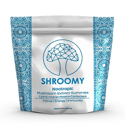 Nootropic Mushroom Immunity 3600mg Gummy Organic Lions Mane Reishi Cordyceps  • $5.95