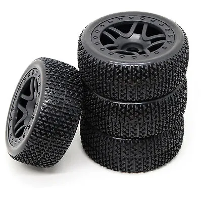 ARMAA T-bar Off-Road Wheels Tires For 1/7 1/8 1/10 TRAXXAS Slash 2 /4WD RC Car • $26.99