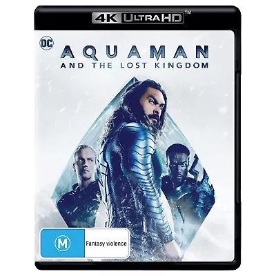 Aquaman And The Lost Kingdom (4K UHD Blu-Ray) BRAND NEW Region B • $36.99