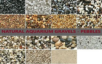 $23.90 • Buy Aquarium Natural Gravels Gravel Pebbles Stones Fish Tank Aquascape Terrarium