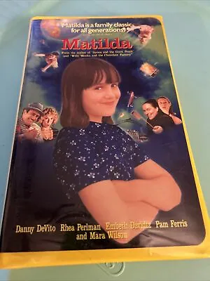 Matilda (VHS 1996 Clam Shell Case Closed Captioned) • $3