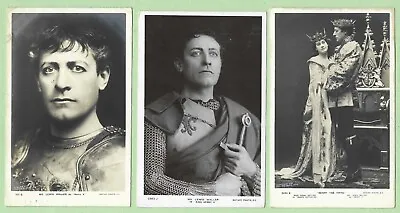 [8337] Theatre  Henry V  Three Postcards Mr. Lewis Waller As Henry V • £2.95