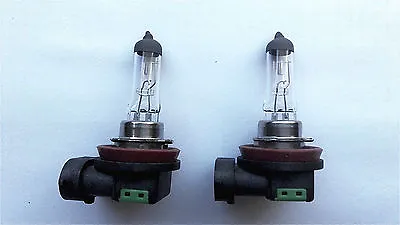 2 X H11 12V 55W  3000k Halogen  Car Headlight Globes Bulbs • $19.99