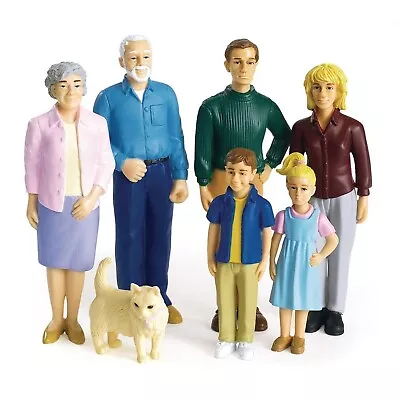 Excellerations Educational Multicultural Pretend Play Figurine Family Caucasi... • $72.89