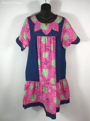 RM MALUMI OF HAWAII MUUMUU Multi-pattern Hawaiian Dress Women - Size L • $9.99