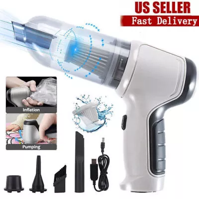 3in1 Handheld Cordless Car Home Vacuum Cleaner 9000Pa Mini Air Blower Duster US • $14.89