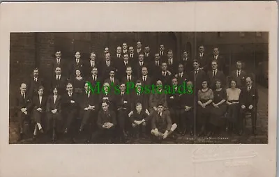 Lancashire Postcard - Oldham LMS Goods Depot Staff And Workers HP496 • £8