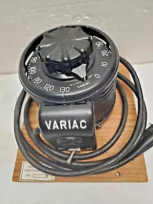 Tested General Radio Company Variac  Autotransformer  Made In USA Works • $65.95