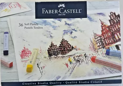 New Faber-castell #12 83 36t - 36 Soft Pastels Creative Studio Quality • $14.99