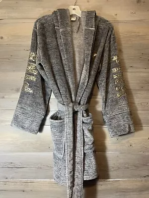 Victoria's Secret I Only Sleep In Pink XS/S Plush Bling W/ Dog Sequin Bath Robe • $24.95