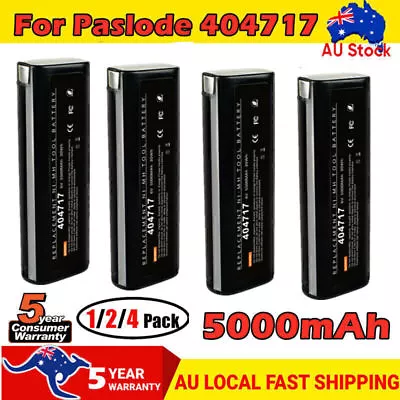 1-4x 6V 5000mAh Battery For Paslode 404717 IM250 900600 902200 B20544E Nail Gun • $25.99